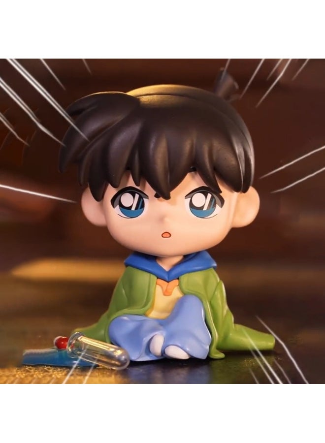 POPMART Bubble Mart Detective Conan Amusement Park Series Blind Box Trendy Play Hand-held Ornaments Cute Gift